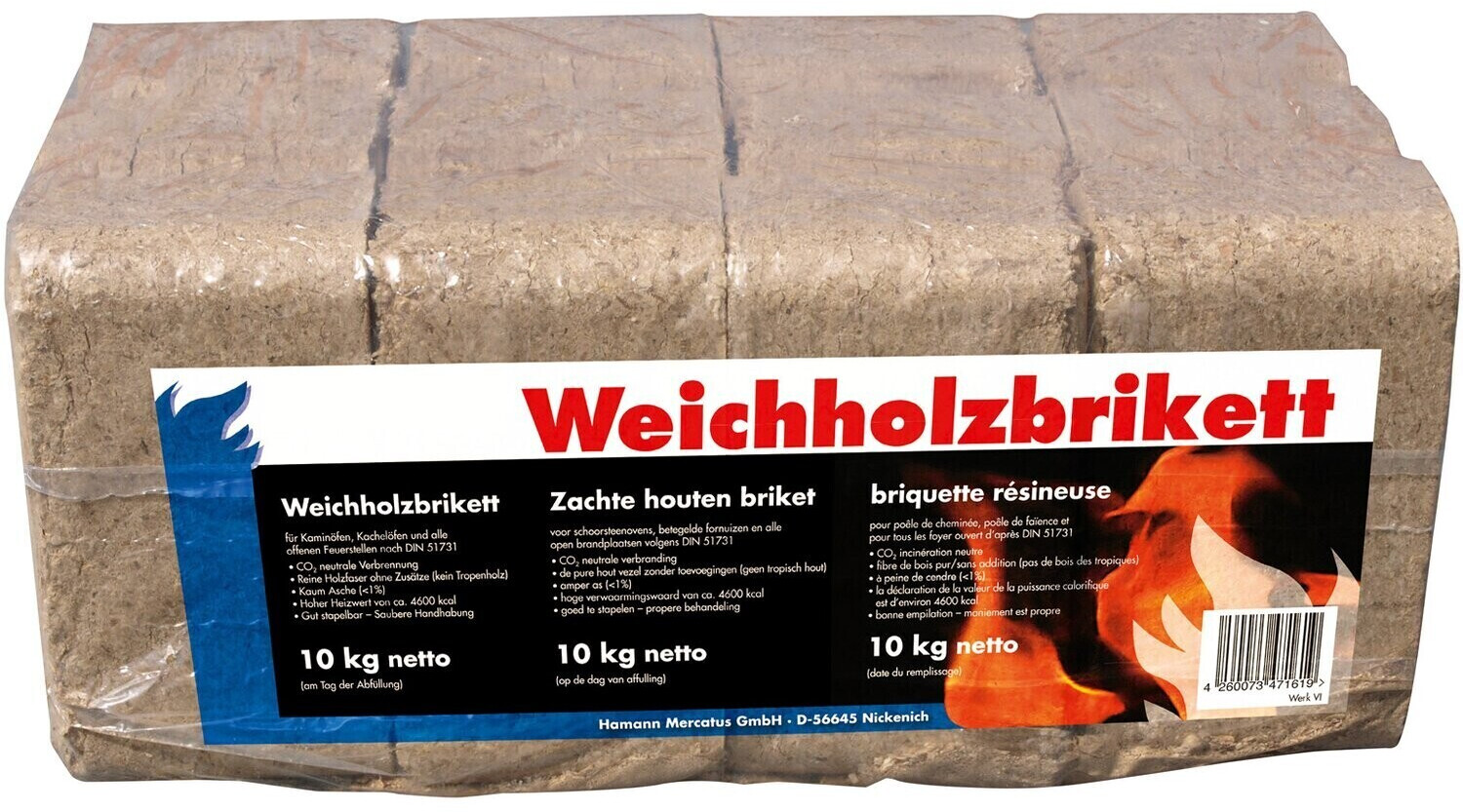 OBI Holzbriketts 10 kg ab 7,49 € (Oktober 2022 Preise) Preisvergleich