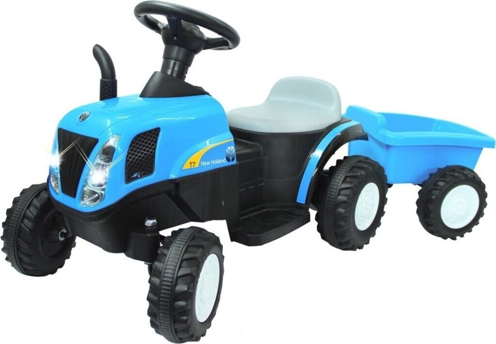 Jamara Ride-on Traktor New Holland blue