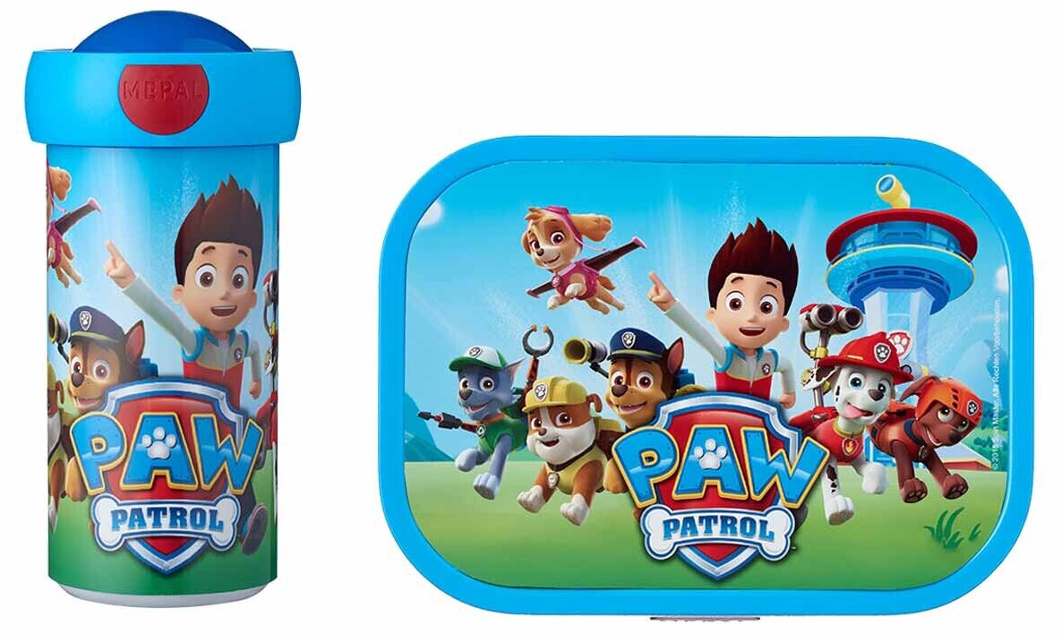 Rosti Mepal Break Set Campus Lunch Box with Closure Cup (Set of 2) Paw Patrol