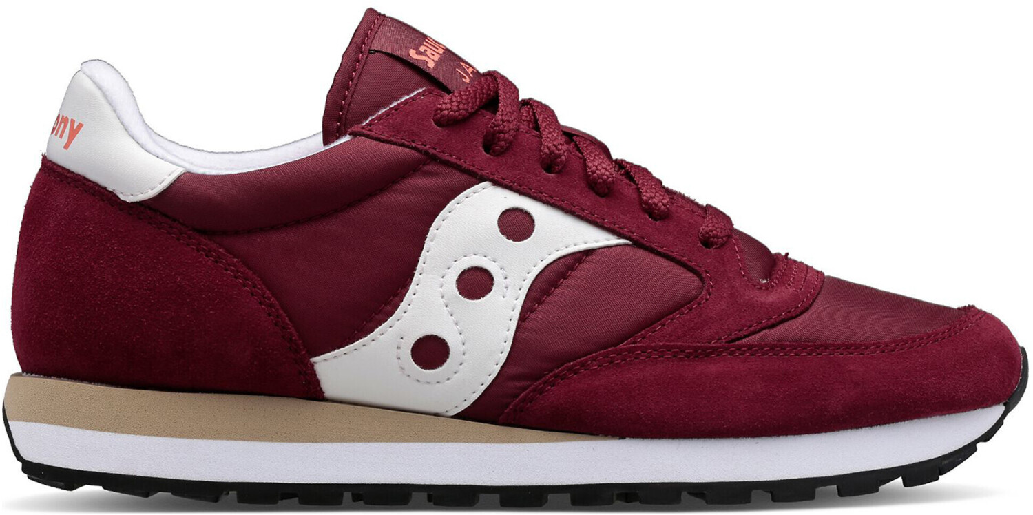 Saucony jazz 2025 burgundy