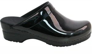 Sanita Original Metallic Patent Open