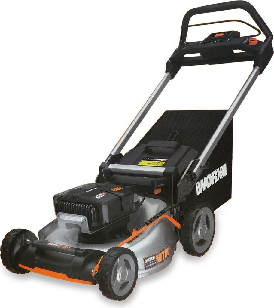 Worx 80 V WG761E (with 4 batteries + charger)