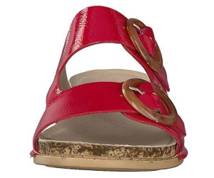 Ladies red mules clearance