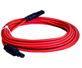 MC4 vormontiert auf  PV Solarkabel 4mm² VERSANDFREI MC4 Kupplung & Stecker 