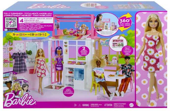 Barbie Haus und Puppe (HCD48) ab 42,99 € | Preisvergleich bei