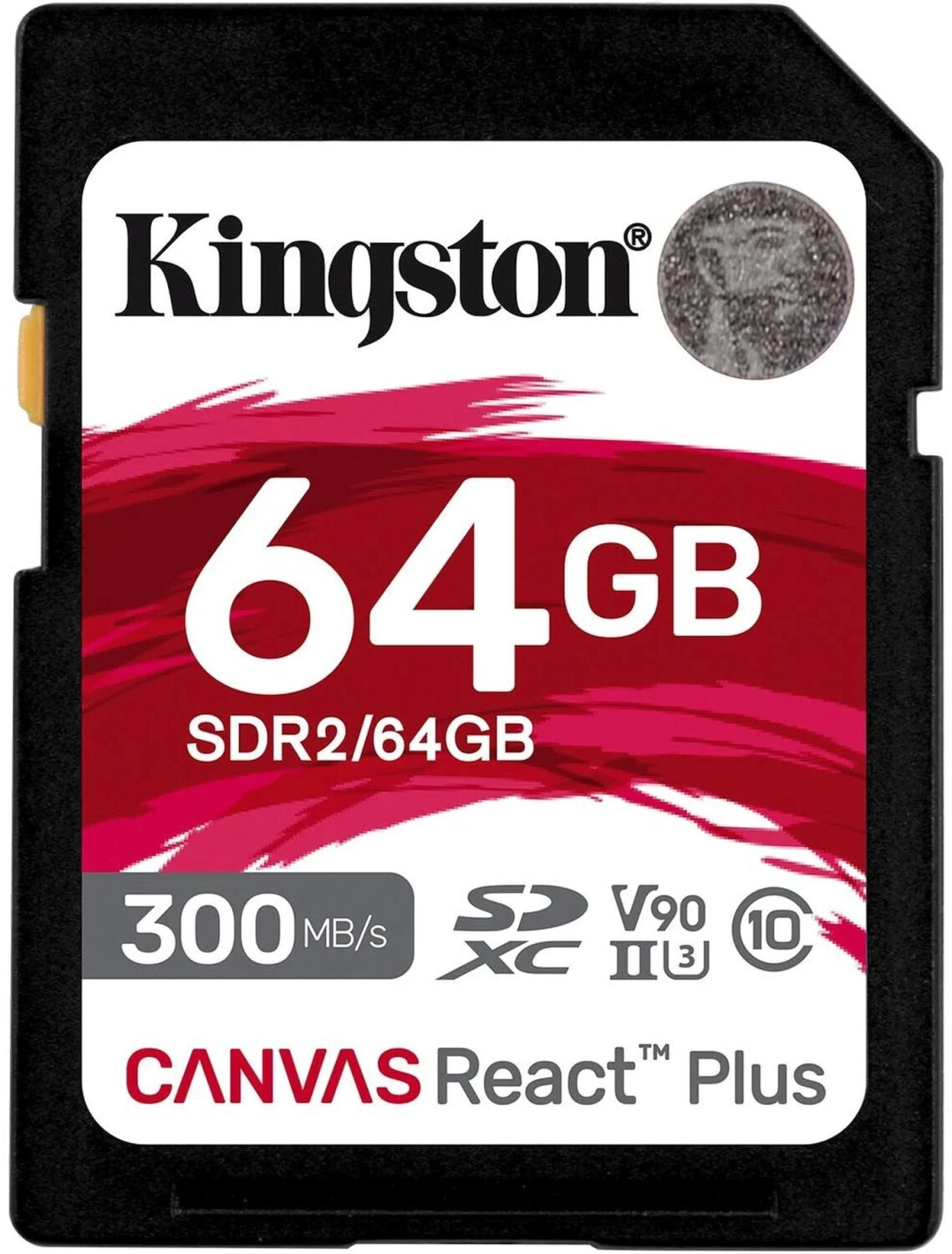 Kingston Canvas React Plus V90 SDXC 64 Go