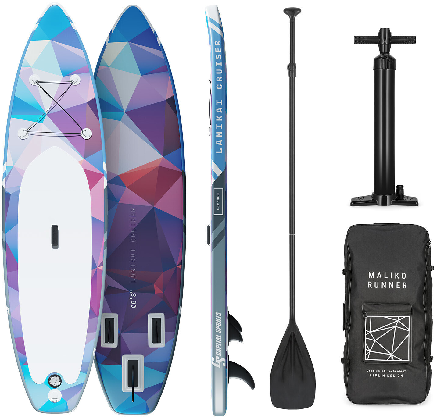 Capital Sports Lanikai Cruiser 9.8 red/blue