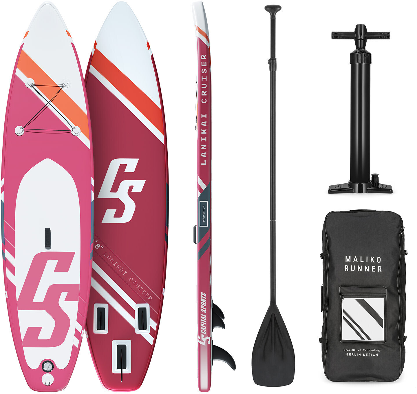 Capital Sports Lanikai Cruiser 10.8 red