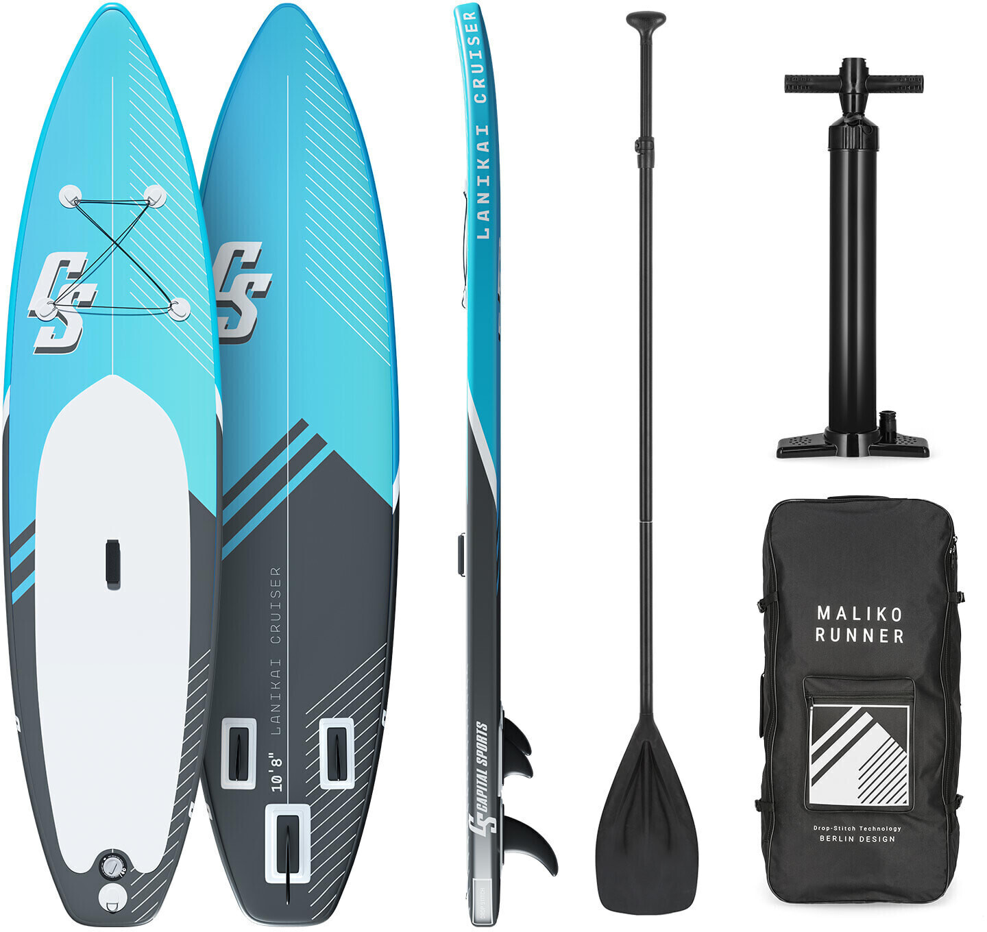 Capital Sports Lanikai Cruiser 10.8 blue/grey/white
