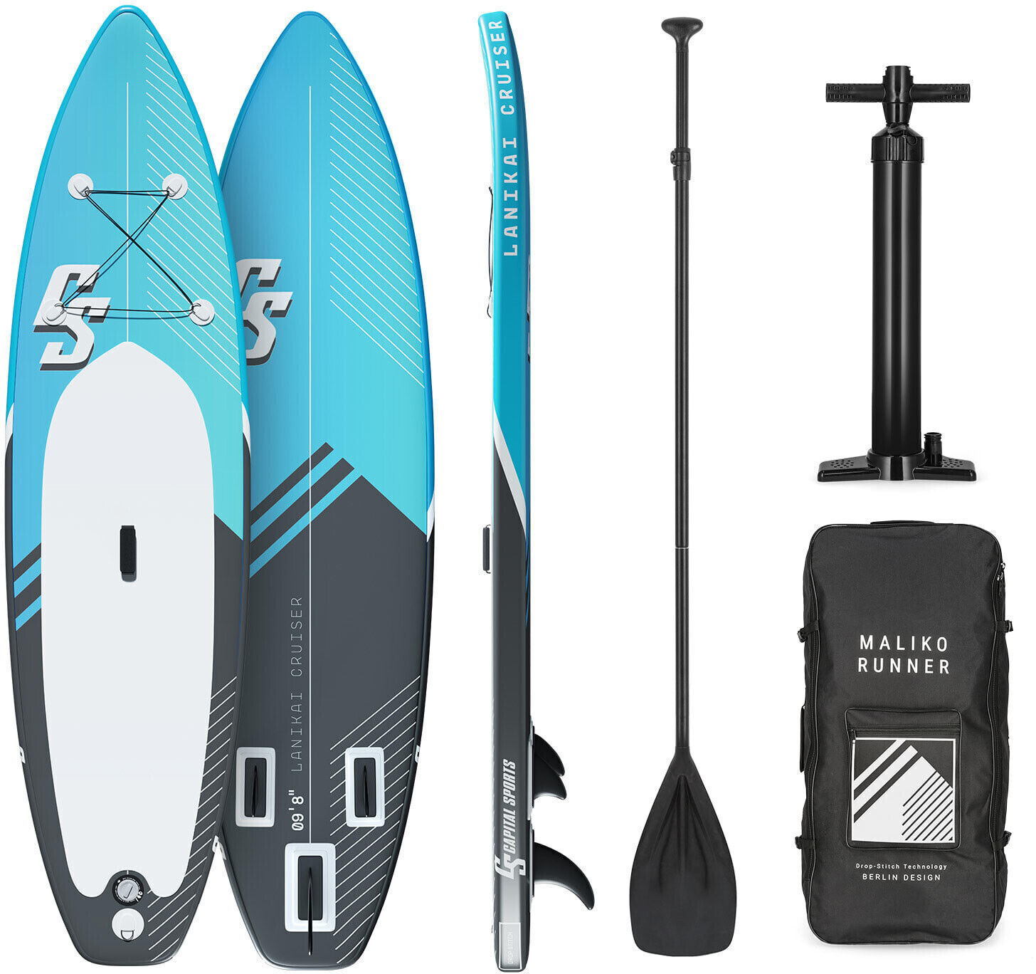 Capital Sports Lanikai Cruiser 9.8 blue/grey/white