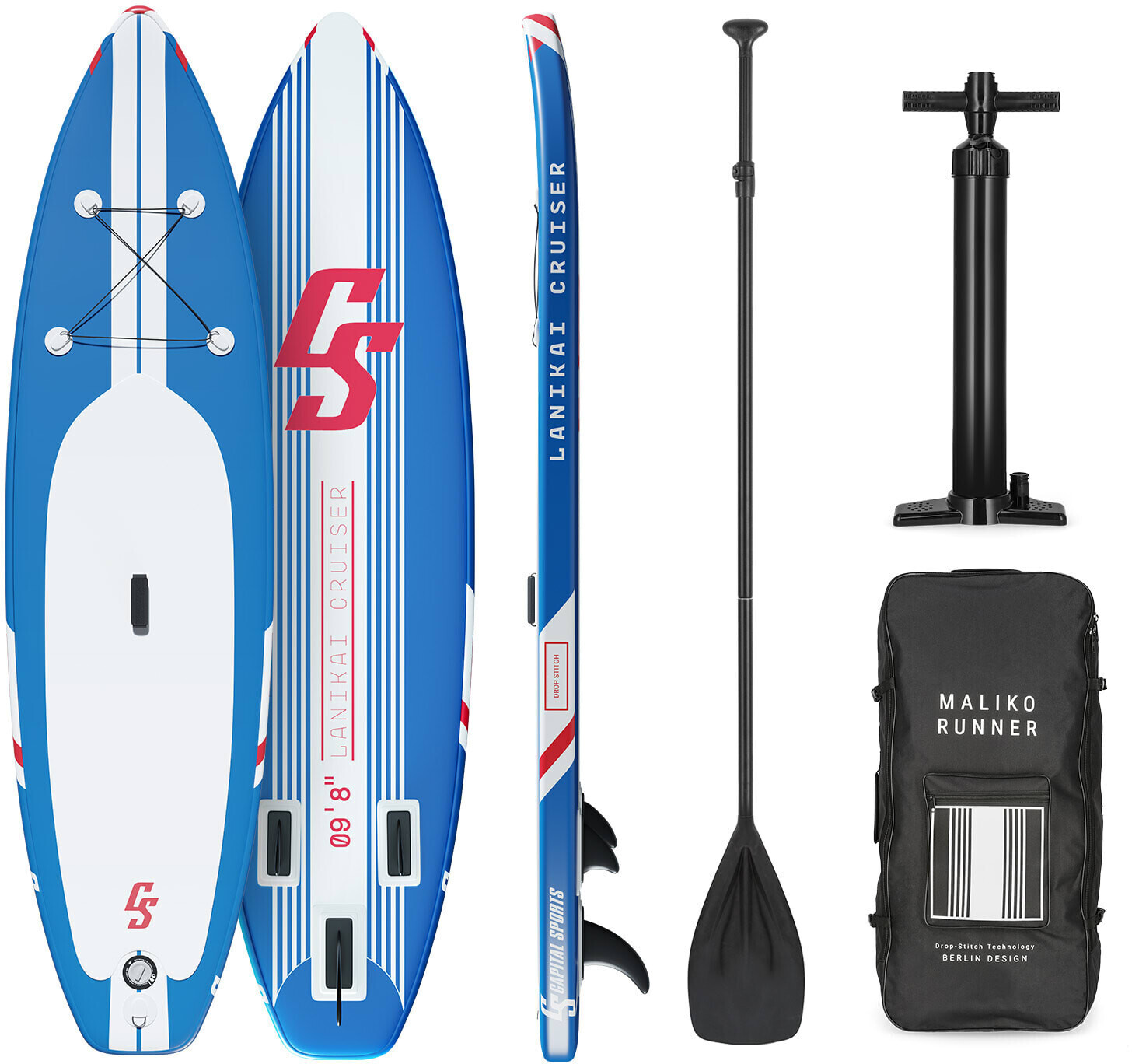 Capital Sports Lanikai Cruiser 9.8 blue/white