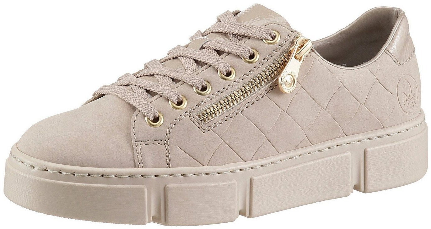 Rieker sneaker beige hot sale