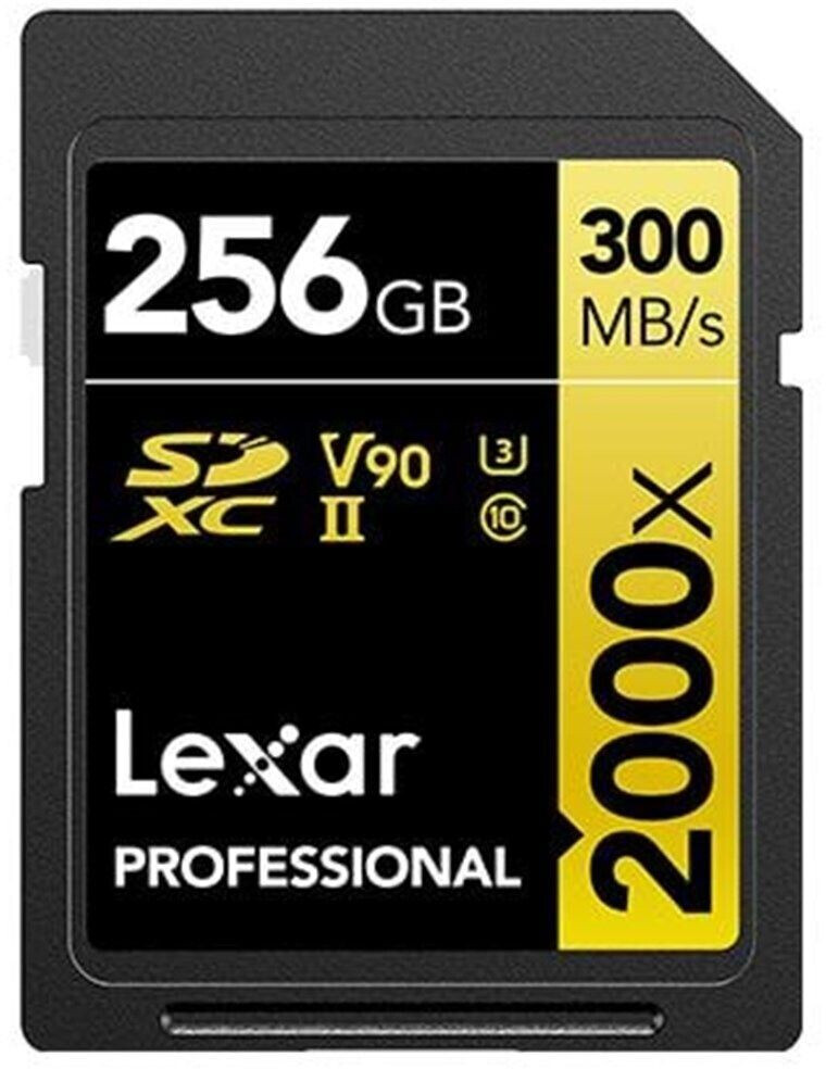 Lexar Professional 2000x SDXC 256 Go (LSD2000256G-BNNNG)