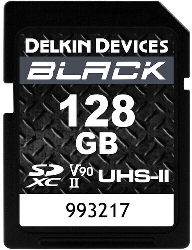 Delkin BLACK SDXC UHS-II 128GB