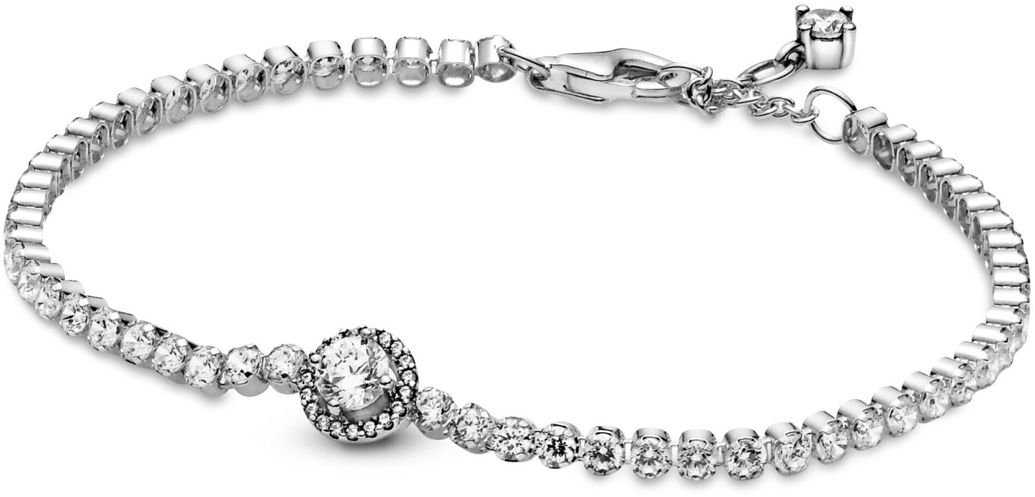 Pandora Sparkling Halo Tennis Bracelet (599416C01)