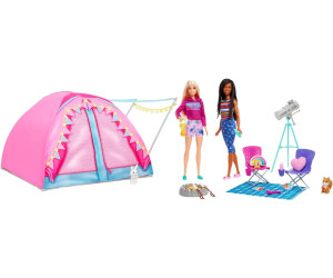 Barbie camping fun tent store