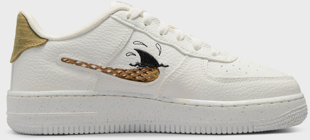Buy Nike Air Force 1 LV8 GS sail black wheat grass sanded gold from 73.99 Today Best Deals on idealo