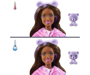 cristal Superficie lunar Explosivos Barbie Cutie Reveal Doll with bear costume desde 28,15 € | Compara precios  en idealo