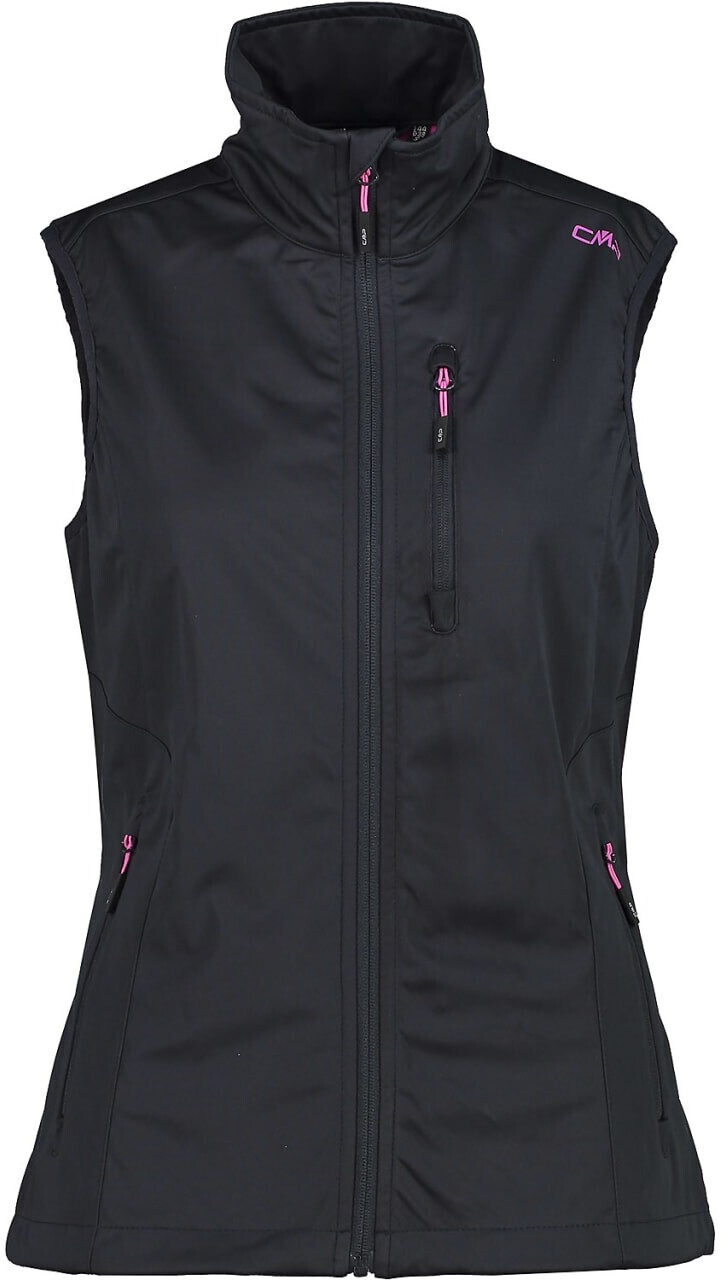 CMP Softshell Vest Women (39A5086) anthracite/purple fluo