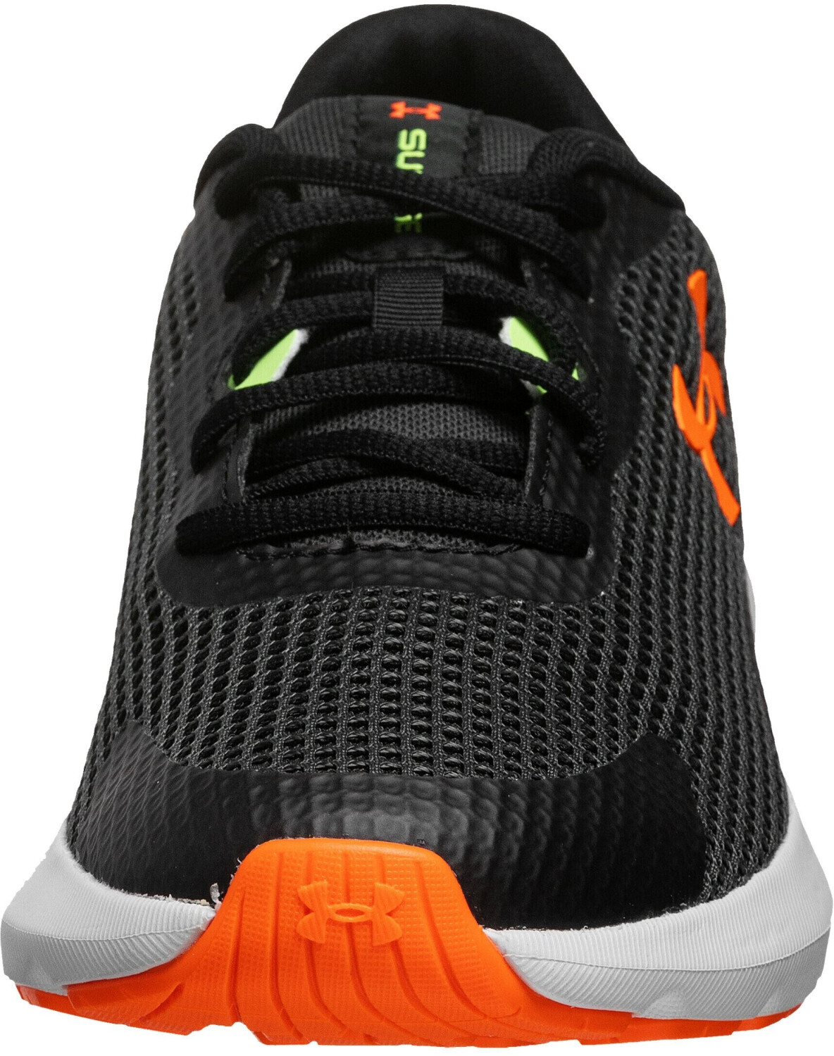 Under armour grey and orange shoes hotsell