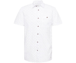 Tom Tailor Denim Slim Fit Shirt (1029840) white blue triangle print ab 9,34  € | Preisvergleich bei