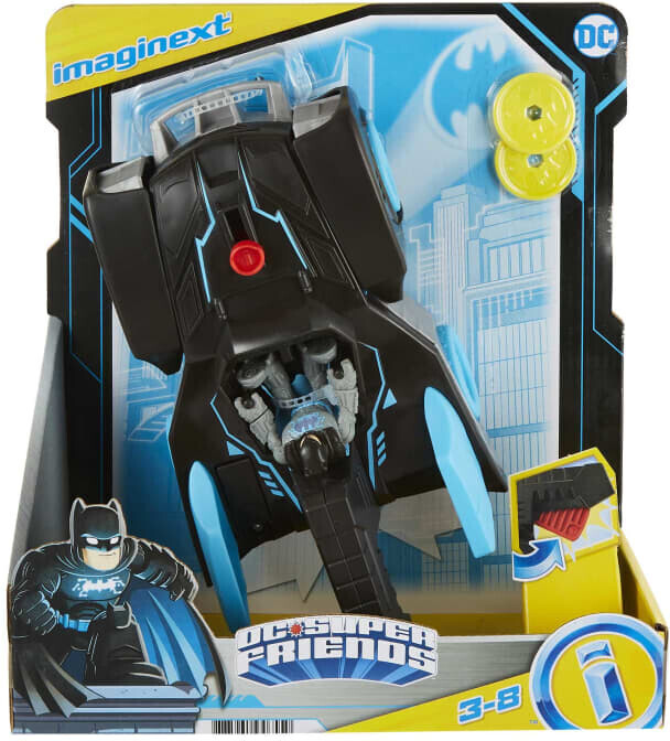Fisher Price Imaginext DC Super Friends Bat Tech Batmobile au