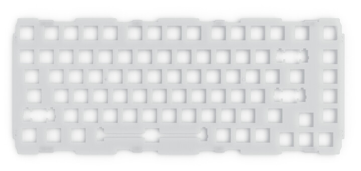 Glorious Gaming GMMK Pro 75% Switch Plate, Polycarbonate, ISO