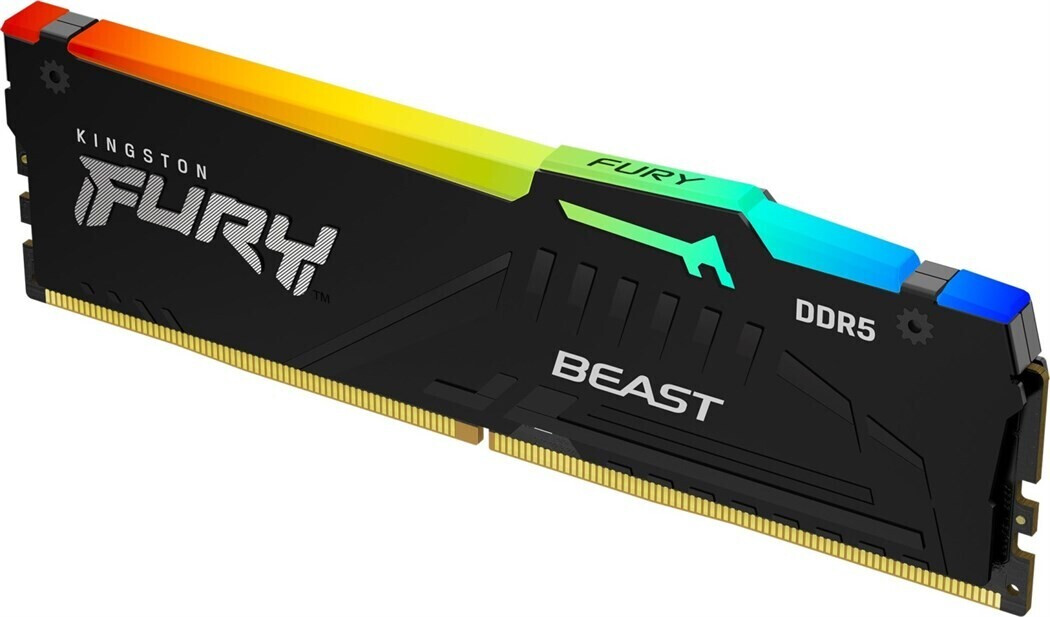 Kingston FURY Beast RGB 8 Go DDR5-5200 CL40 (KF552C40BBA-8)