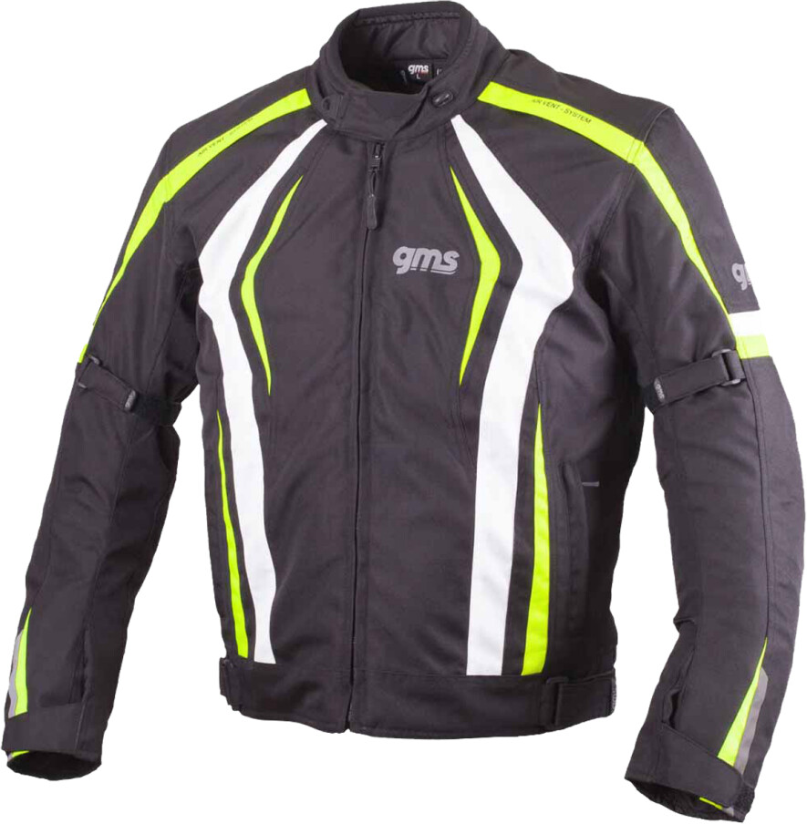 GMS Pace Jacket Black/White/Yellow