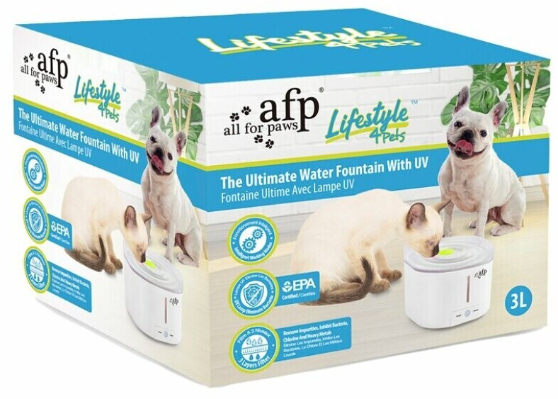 All Four Paws Lifestyle 4 Pet-The Ultimate Pet Fountain With UV 3l