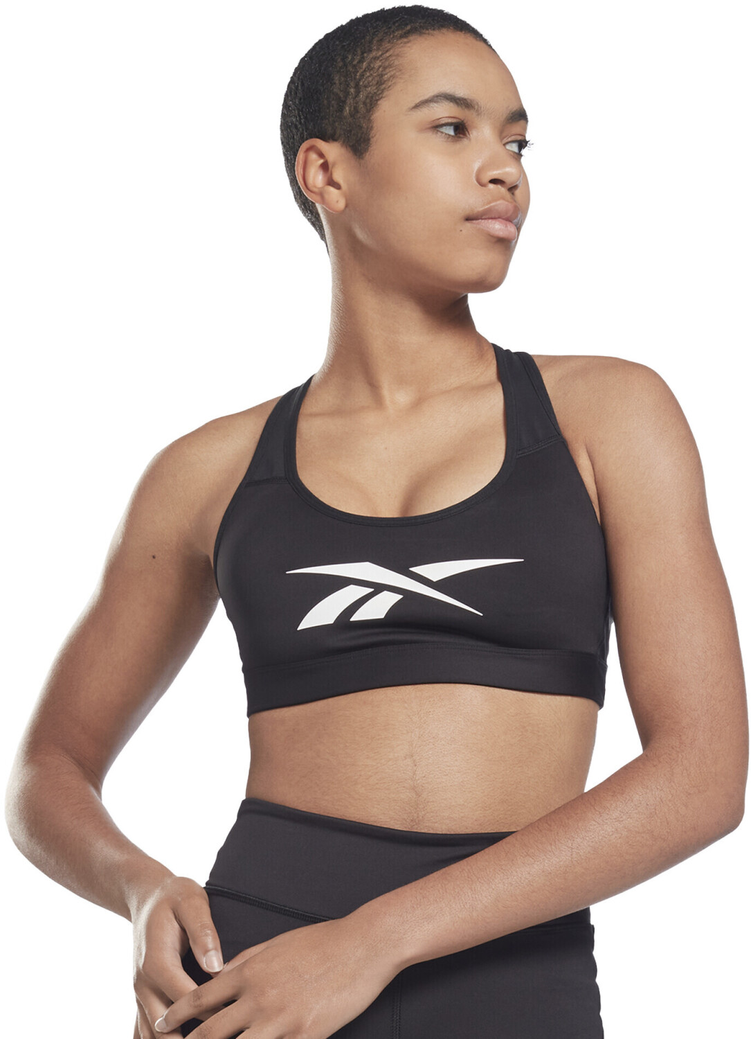 Reebok Crop Top Bra Lux Vector Women black