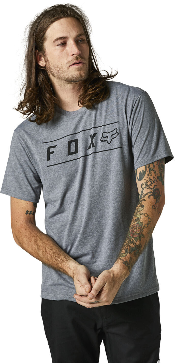 FOX Tech T-Shirt Pinnacle heather graphite