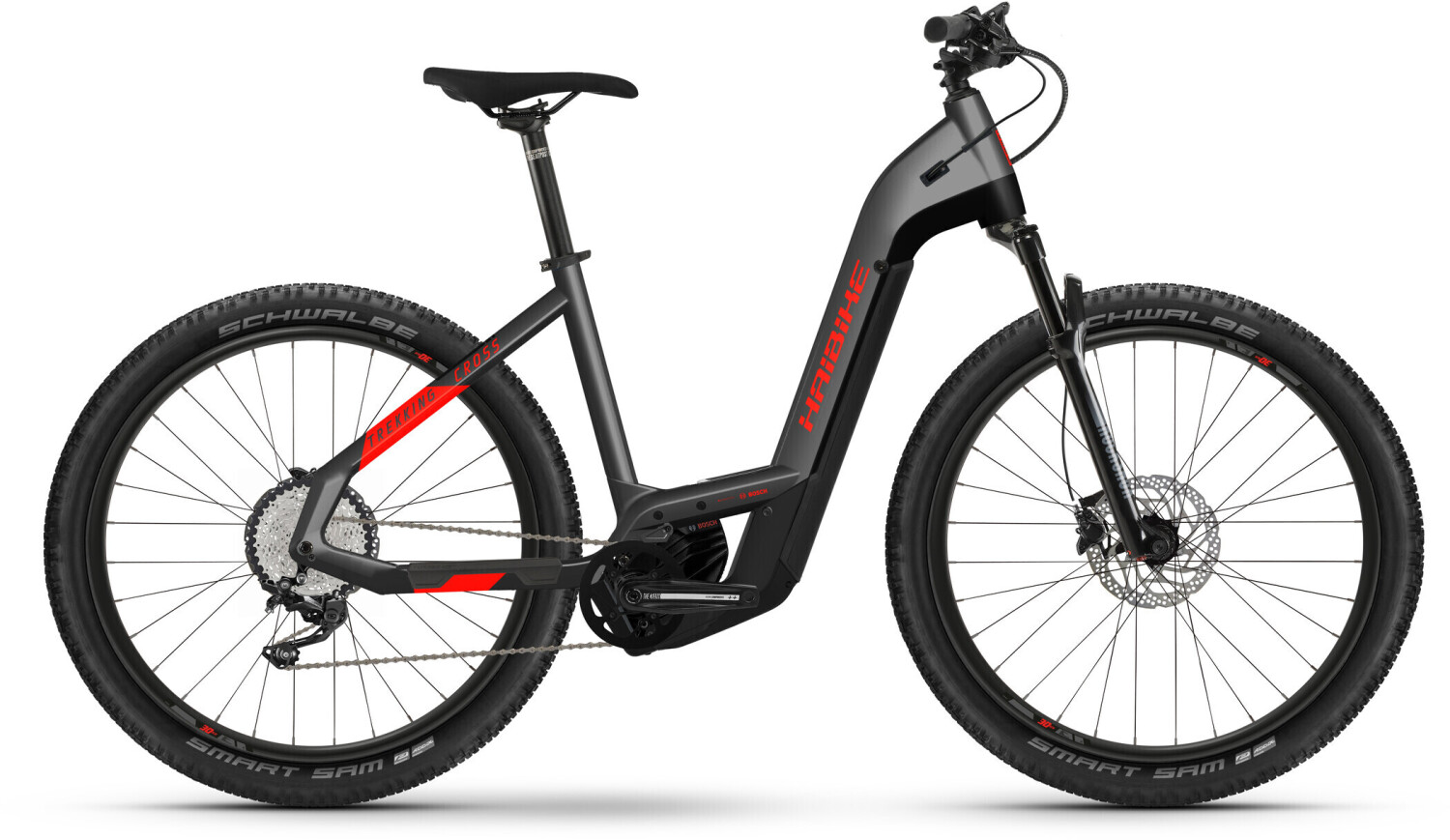 Haibike Trekking 9 (2022) Cross Low grey