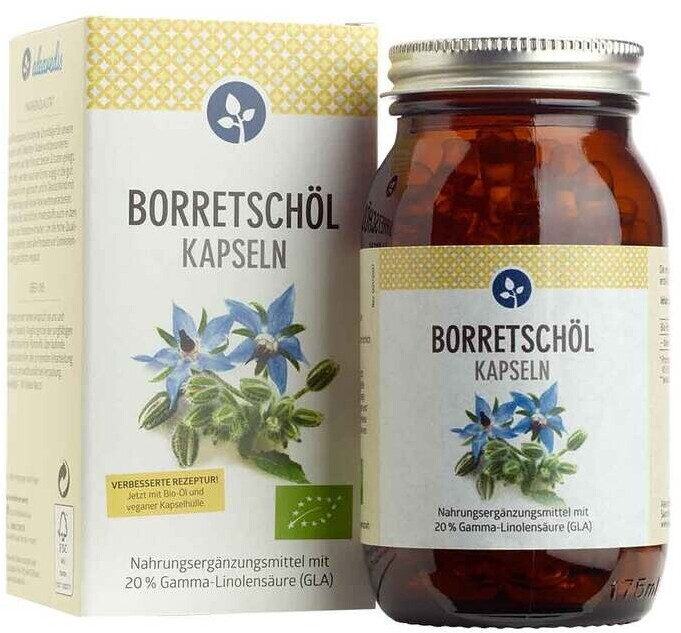Aleavedis Borretschöl 500mg Kapseln Kapseln (120 Stk.) ab 12,15 ...