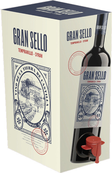 Gran Sello Tempranillo Syrah Vino de la Tierra Castilla Bag-in-Box 3l ab  14,95 € | Preisvergleich bei