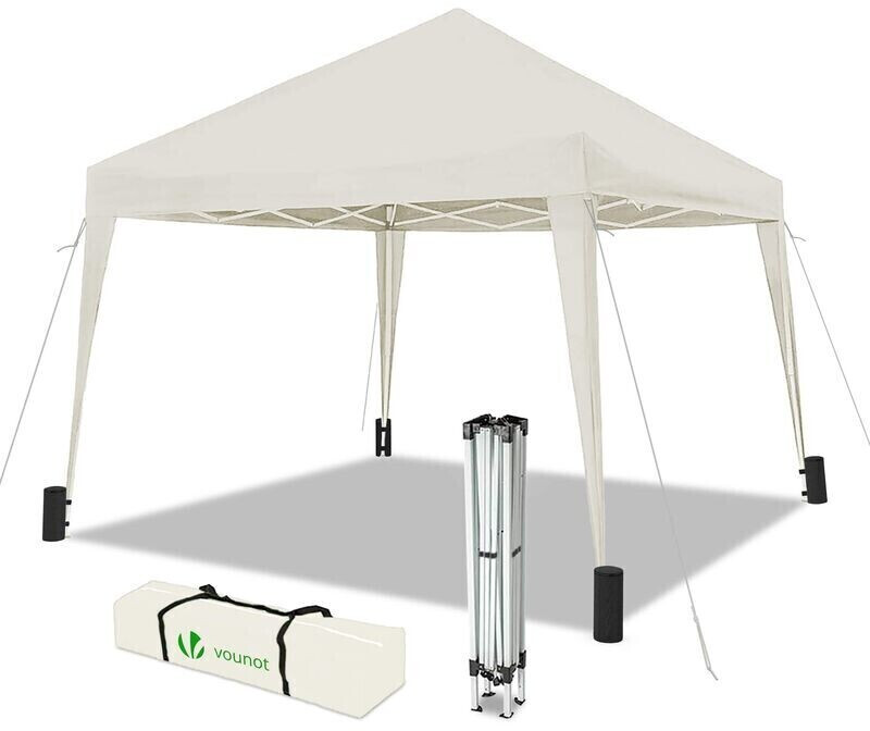 Vounot Pop Up Gazebo 3 x 3 m white (3294107041892)