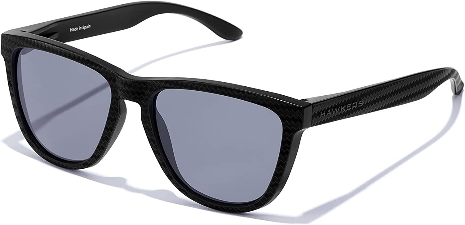 Photos - Sunglasses Hawkers One Raw carbon polarized dark black 