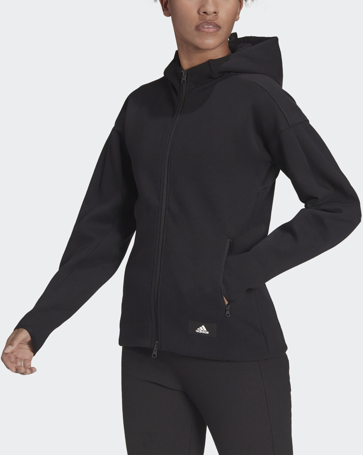 Adidas Sportswear Mission Victory FullZip Hoodie black (HE3080) ab 71