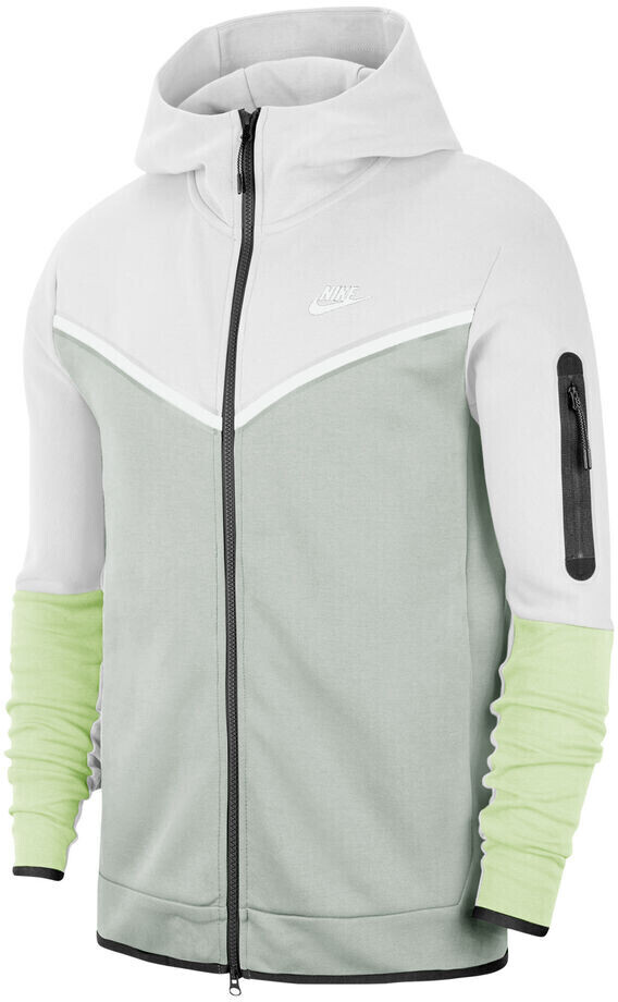 Nike Tech Fleece Windrunner Full Zip Hoodie (CU4489) light silver/dusty  sage/vivid green/white ab € 63,22 | Preisvergleich bei idealo.at