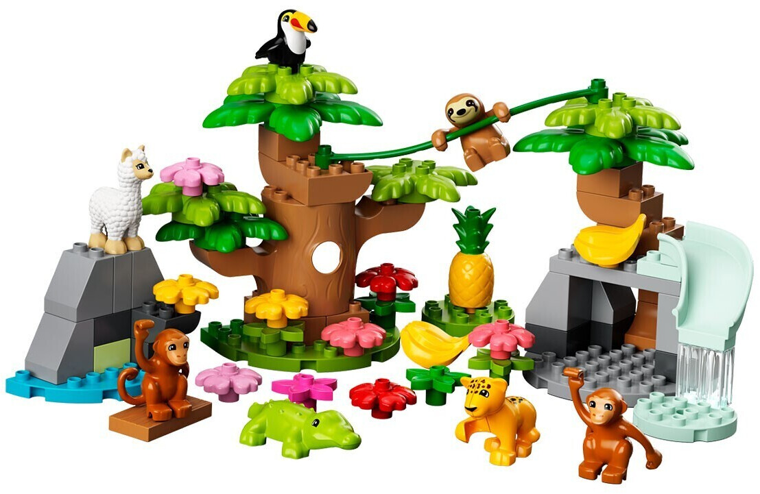 Soldes LEGO Duplo - Animaux sauvages d'Amérique du Sud (10973) 2024 au  meilleur prix sur