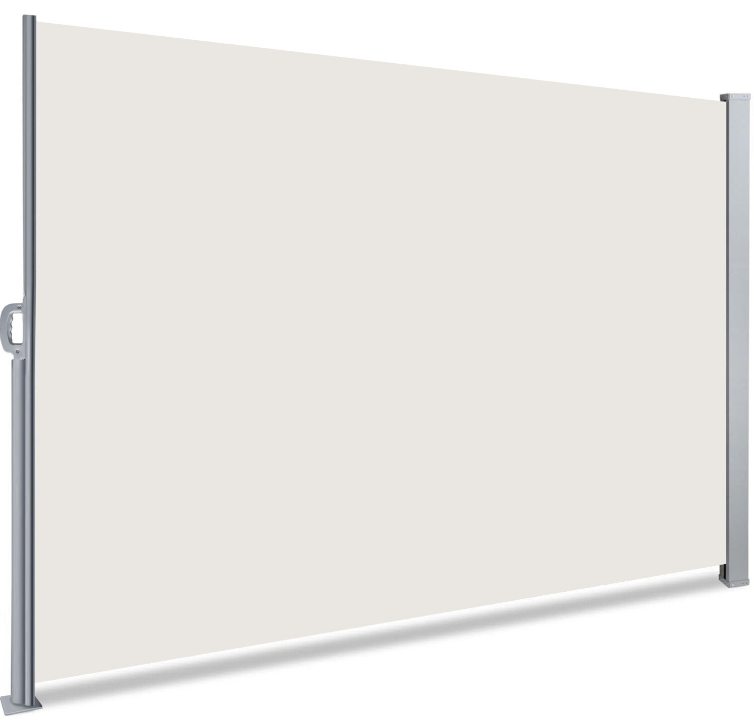 Vounot Side Awning Extendable 140 x 300 cm Beige