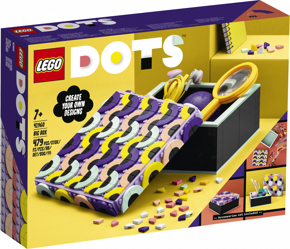 Lego Dots 41907 La Boîte De Rangement Multicolore