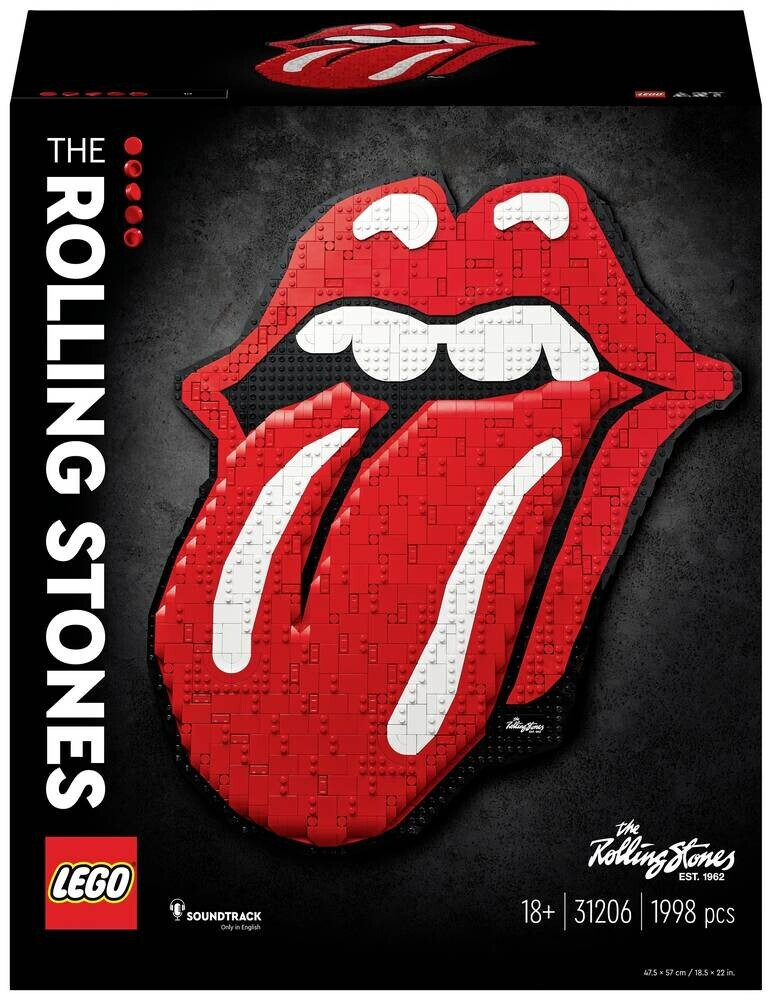 LEGO Art - The Rolling Stones (31206) au meilleur prix sur