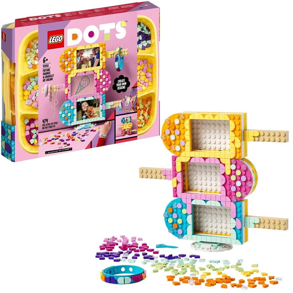 LEGO Dots 41910 Les Bracelets Crème glacée, Kit Création Bijoux DIY,  Loisirs Créatifs et Bricolage pour Enfant de 6 Ans et Plus – L'ARBRE AUX  LUTINS