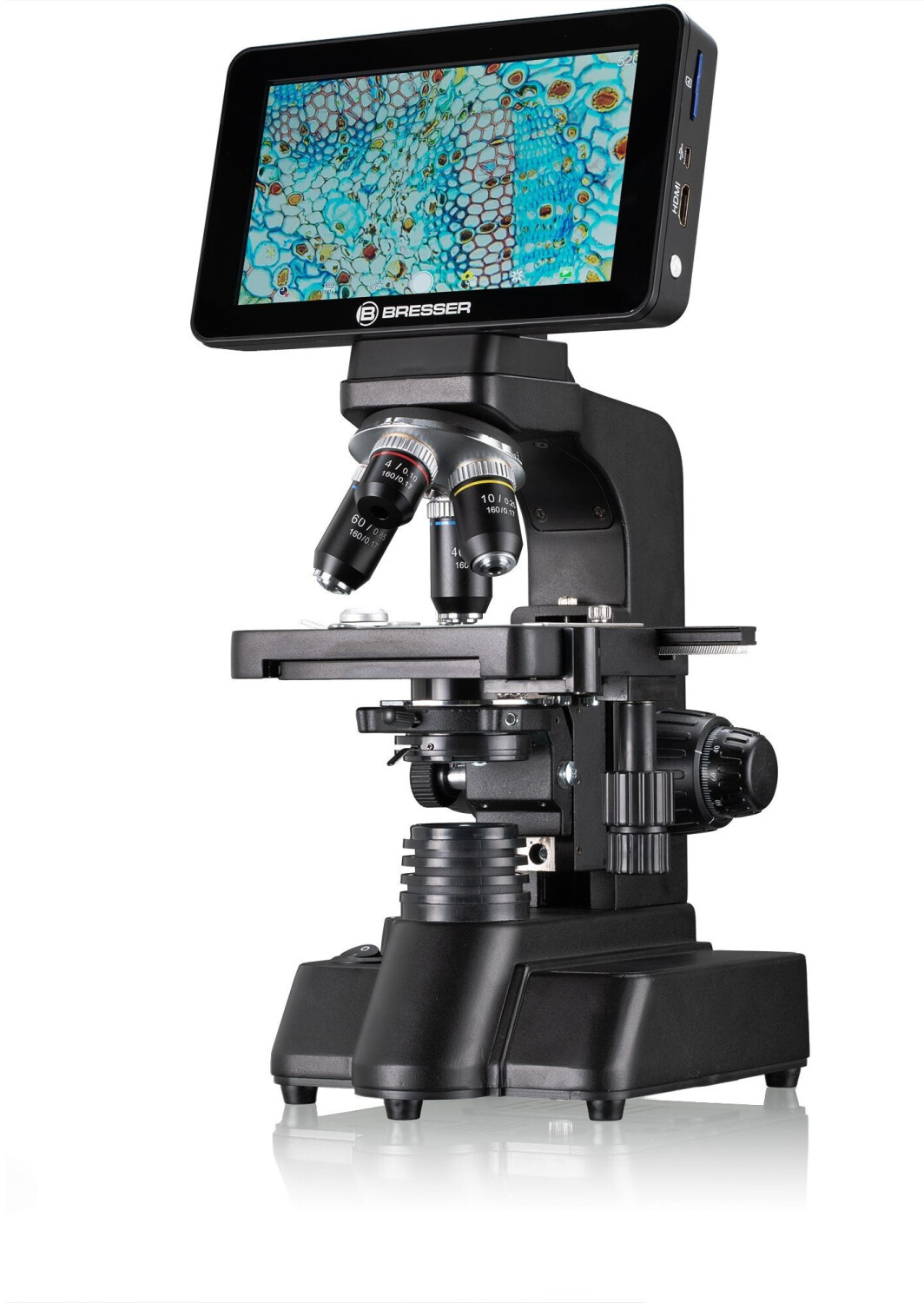 Bresser Researcher LCD Microskope, 40x-600x, DL, LED, 16MP