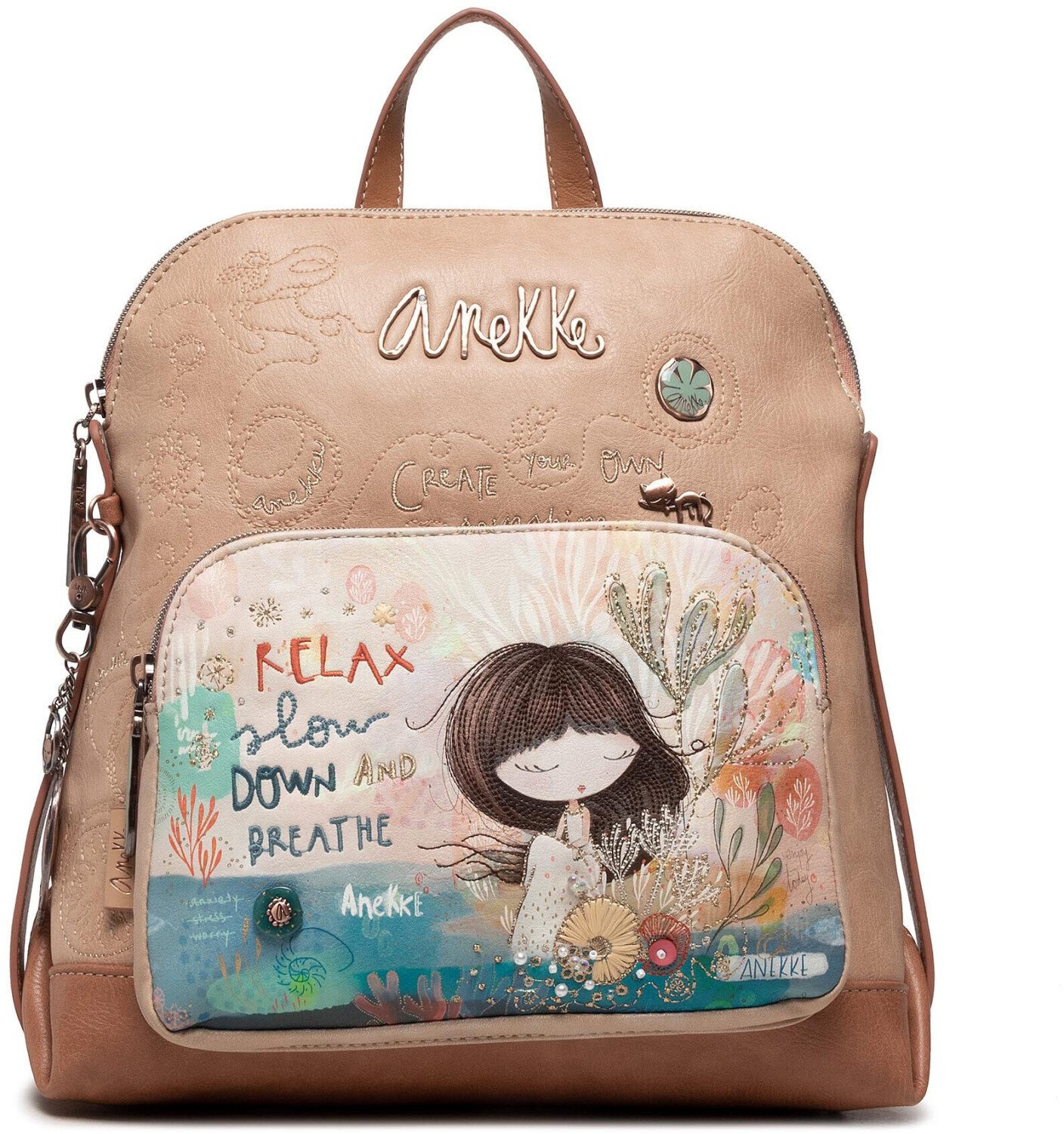 Anekke Backpack Mediterranean (34705-009) beige