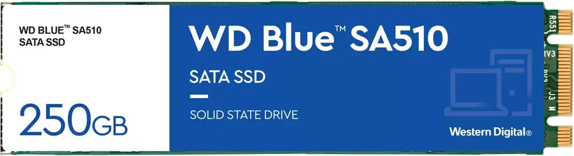 WDS400T3B0A: SSD SATA WD BLUE SA510, 4 TO chez reichelt elektronik