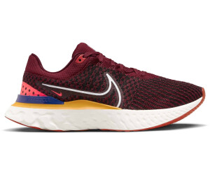 Epic react flyknit black white dark grey hyper crimson sale