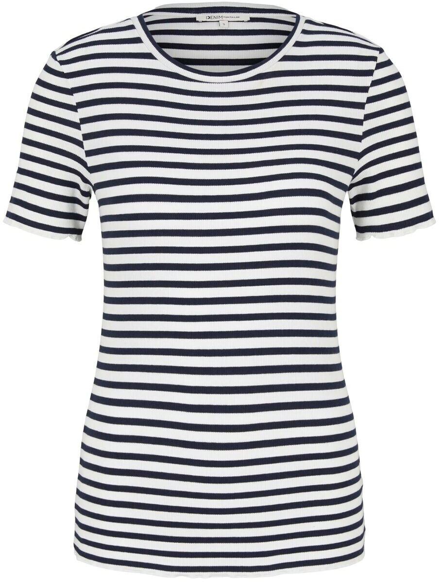 Tom Tailor T-Shirt navy | Denim Preisvergleich (1030941) bei ab white stripe 10,00 €