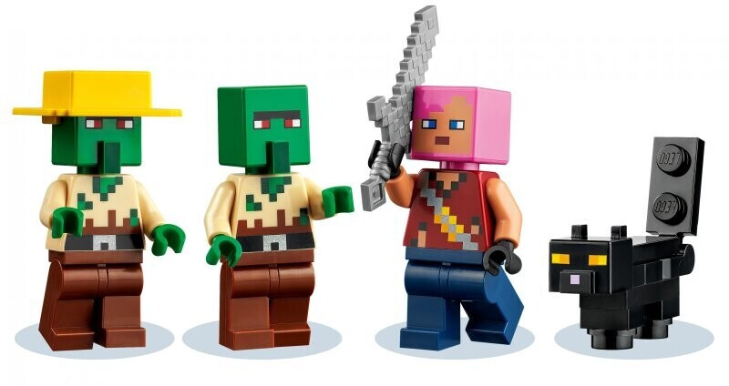 Soldes LEGO Minecraft - Le village abandonné (21190) 2024 au meilleur prix  sur